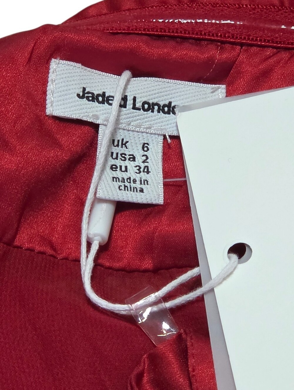 NWT $100 JADED LONDON Regina Corset Red US Size 2 - Picture 7 of 7